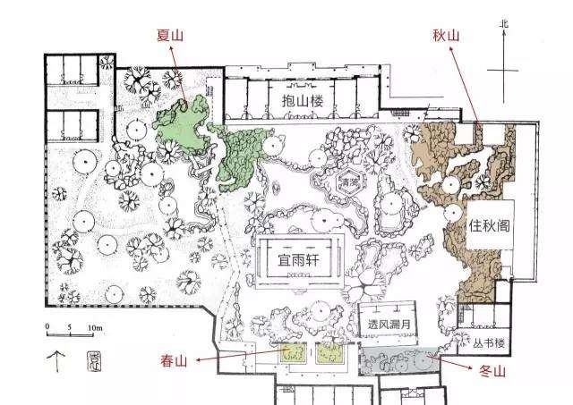 个园平面图,个园平面图高清图 第1张 个园平面图,个园平面图高清图 第1张