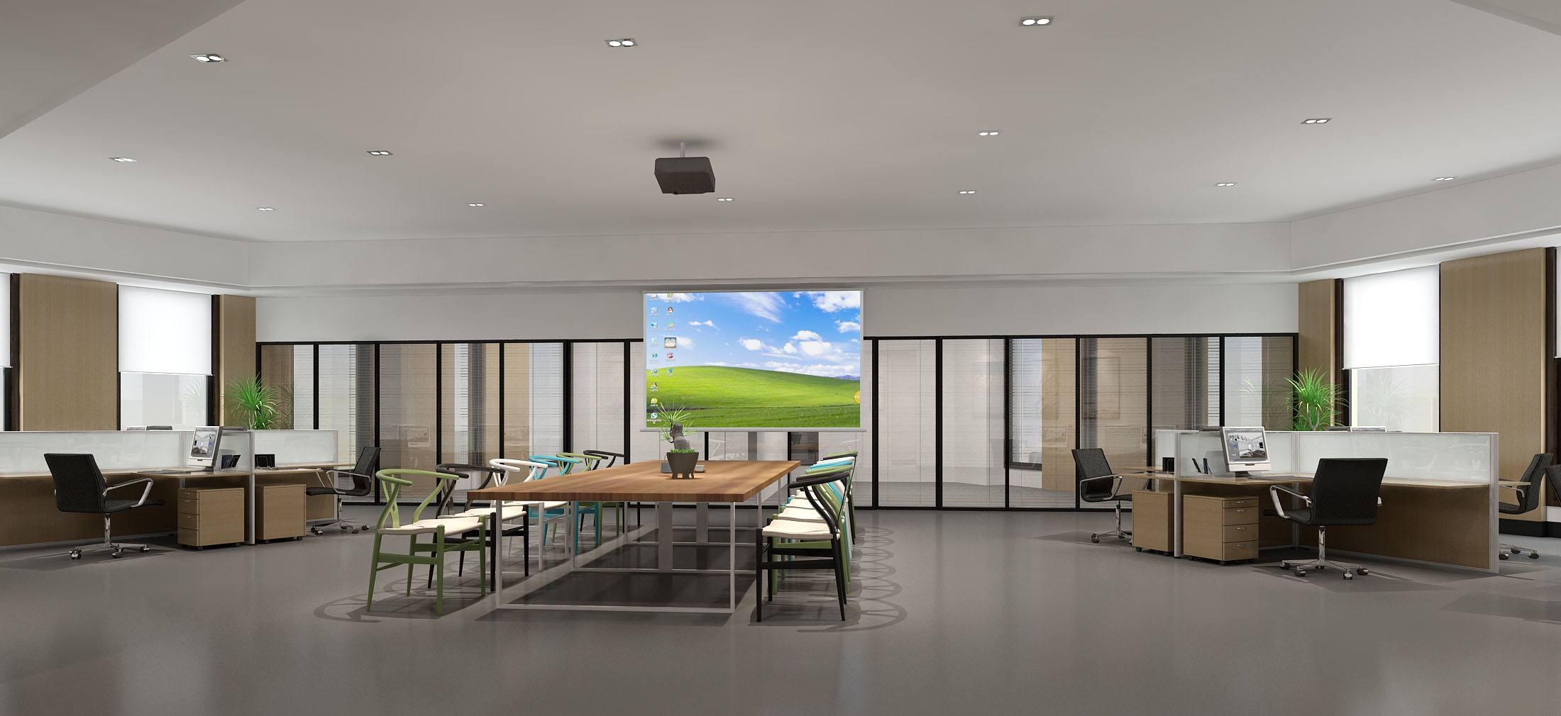 办公区设计,办公区设计说明 第2张 办公区设计,办公区设计说明 第2张