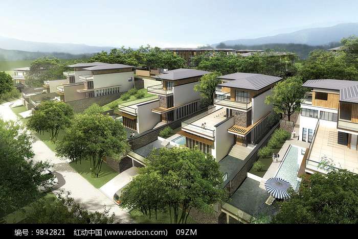 别墅鸟瞰图实景,别墅鸟瞰图 第2张 别墅鸟瞰图实景,别墅鸟瞰图 第2张