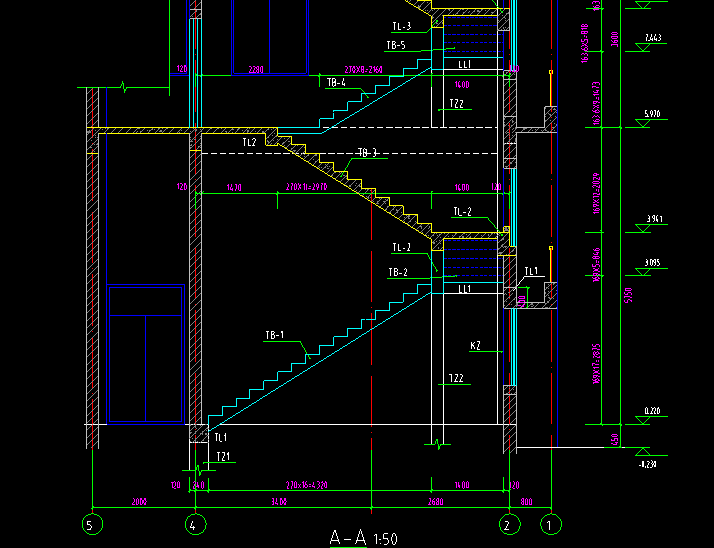 楼梯剖面图,楼梯剖面图CAD 第1张 楼梯剖面图,楼梯剖面图CAD 第1张