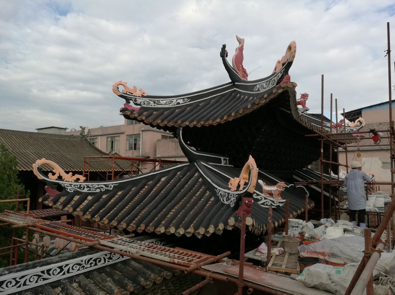 仿古建筑施工仿古建筑施工实用技术  第1张