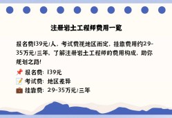 注册岩土工程师的一天,注册岩土工程师一年多少