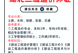 考取造价工程师条件考造价工程师的条件