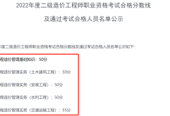 2021造价工程师合格分数,2021造价工程师合格分数查询