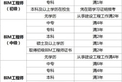 什么专业可以报考bim工程师,bim哪个专业含金量高
