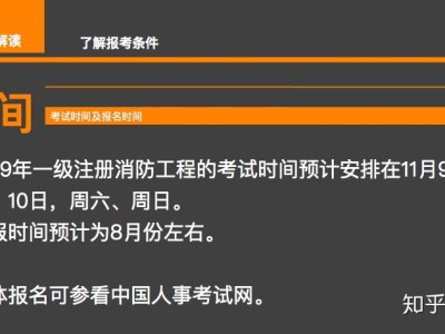 广东二级消防工程师考试报名条件广东二级消防工程师考试报名