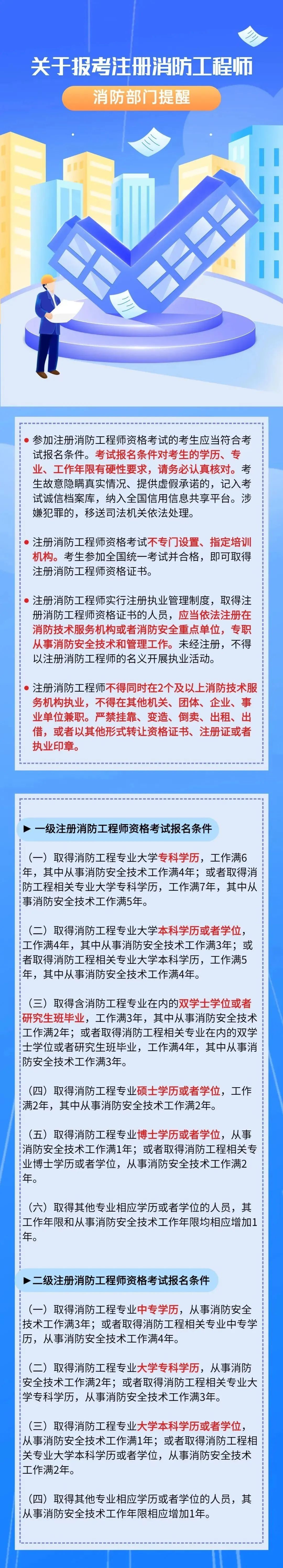 报考消防工程师需要什么条件?,报考消防工程师条件  第2张