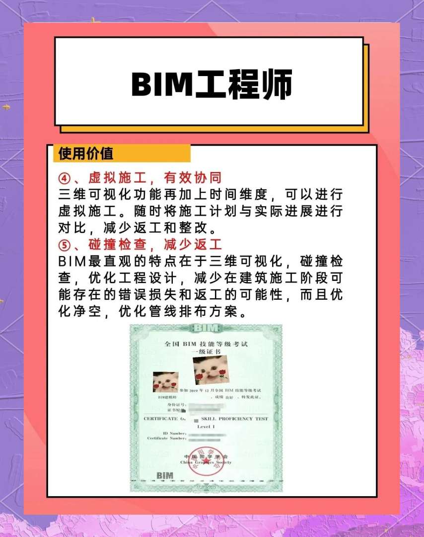 全国bim工程师一考两证bim工程师证书一级和二级哪个高  第1张