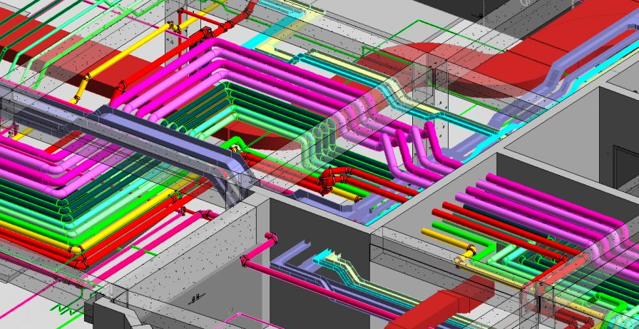 bim工程师建模火神庙,revit铁塔建模  第1张